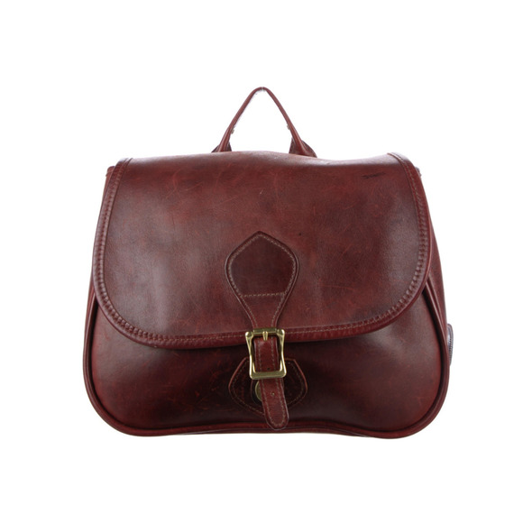 Elegant Brown Leather Satchel main image 10